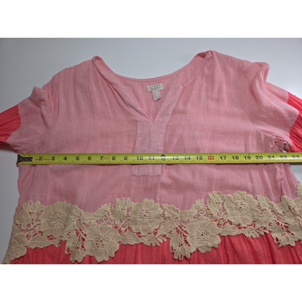 Logo Lavish Woman's Blouse from France Size Medium - Picture 5 of 7